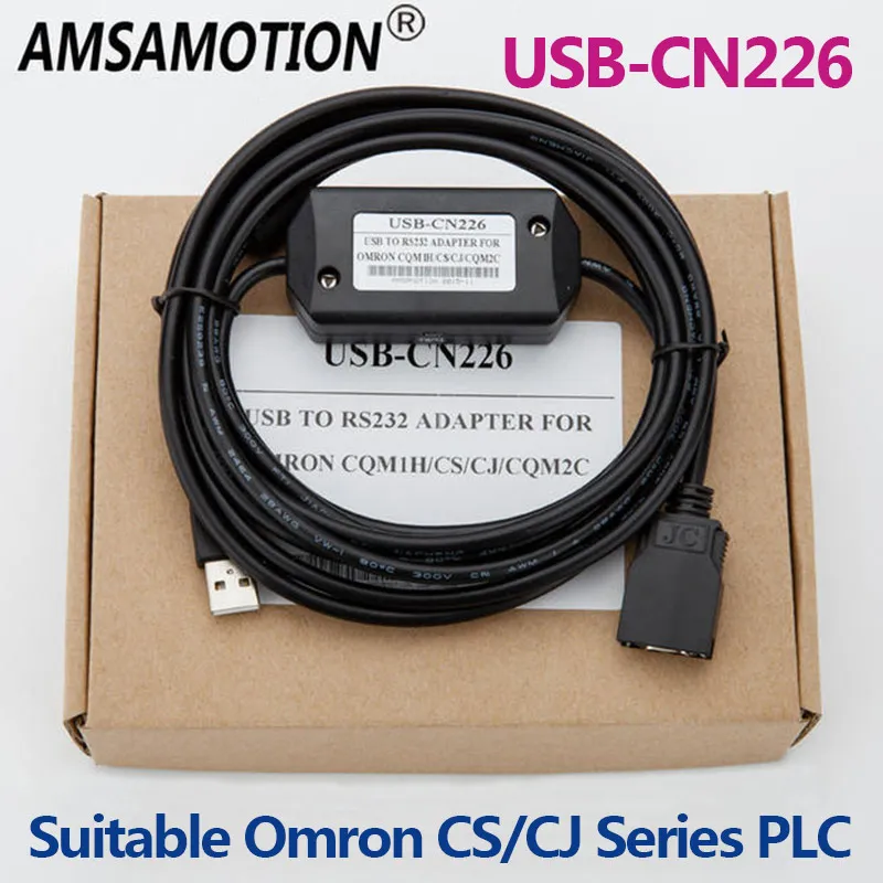 Подходит Omron PLC кабель программирования CS/CJ/CQM1H серии FTDI чип скачать USB CN226 +|cable
