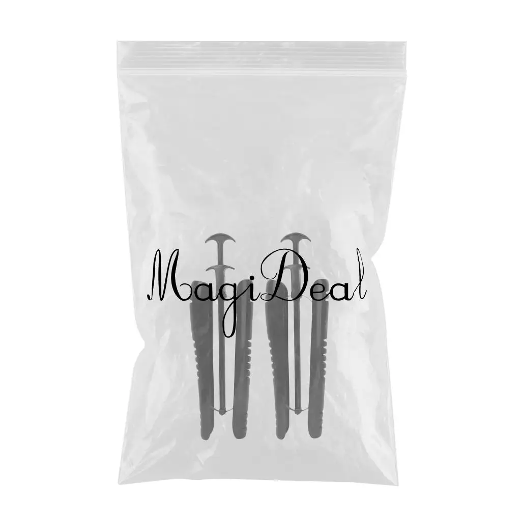 Pack of 2 Boot Stretcher / Shoe Tree Shoes Shape Keeper with Handle Collar Stays Apparel Accessories- 12 Inch