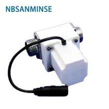 NBSANMINSE SM308B2 G1/2 Импульсный электромагнитный клапан положительного импульса открытой индукционной сантехника для ванной кран