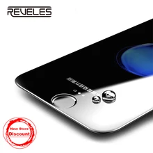 REVELES Screen Protector For iPhone 7 8 6 6s Plus 3D Protective Film Full Cover Tempered Glass HD Protector For iPhone 8 7 Plus