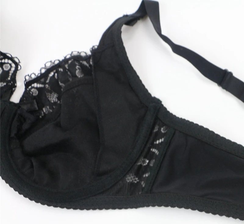 Hot Floral Lace Underwire Bra Bustier Sheer Top Bralette Super Thin Cup Summer Style Bras Brassiere Lingerie BH 85-110 DE DE0024