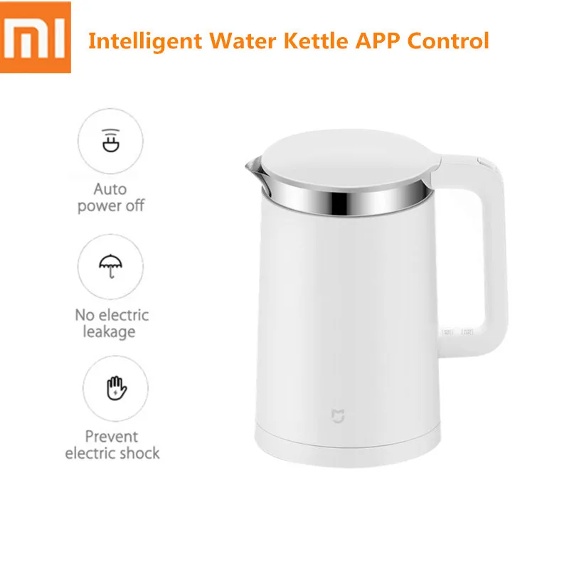 1.5L Xiaomi Mi умный электрический чайник из нержавеющей стали автоматическое отключение 12 h контроль температуры приложение Интеллектуальный