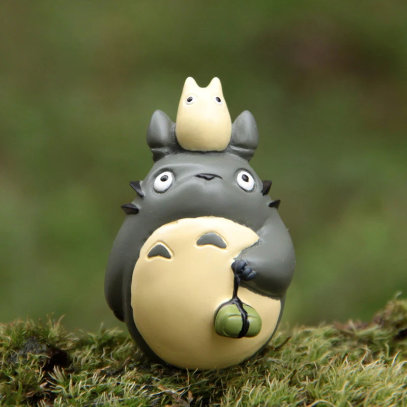 Miyazaki Hayao My Neighbor Totoro & White Totoro Figure Totoro Cute PVC Action Figures Toys
