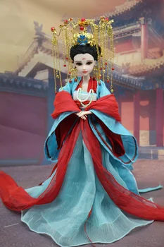 

2019 new high quality doll accessories handmade dress clothes for chinese traditional dress cheongsam qipao evening dresses