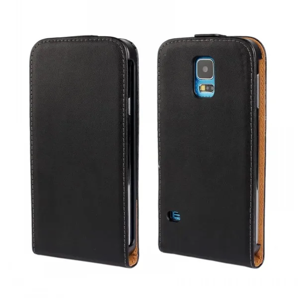 Раскладушка чехол для телефона кожаный Samsung Galaxy S5 i9600 кобура флип coevr