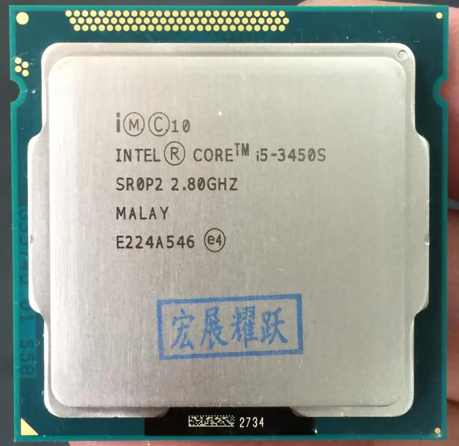 Процессор Intel Core i5 3450S i5-3450S ПК настольный процессор LGA1155 настольный процессор рабочий стол