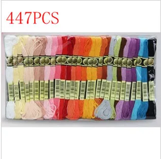 

Embroidery Thread Cross Stitch Thread Floss 447 Pieces Free Shipping New Similar DMC 100% Cotton
