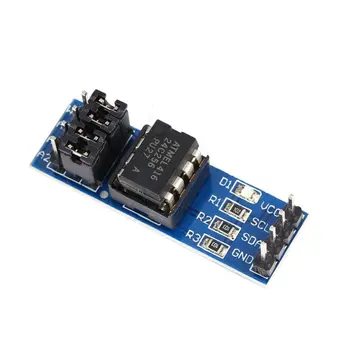

At24C128 I2C Interface Eeprom Storage Module Pin Header Power Supply Onboard Power Indicator Storage Module