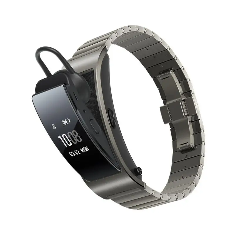 Huawei TalkBand B3 Talk Band Bluetooth Smart Браслет Фитнес переносной Спорт Совместимость смарт