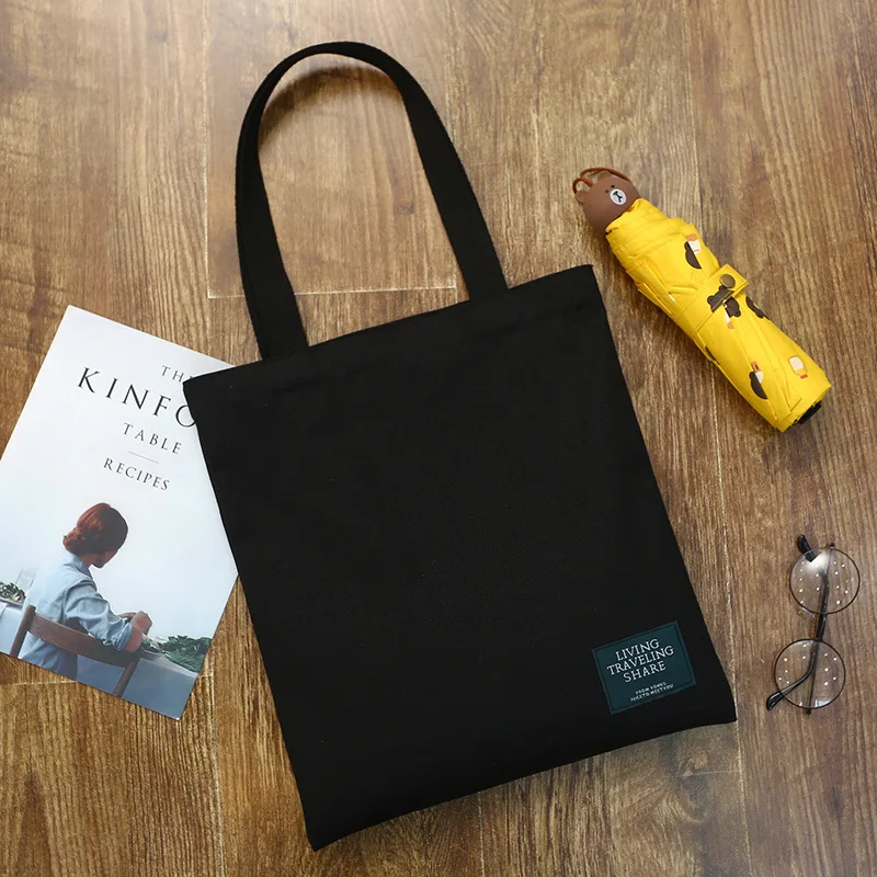 Ladies Handbags Cloth Canvas Tote Bag for 2019 Cotton Shopping Travel Women Eco Reusable Shoulder Shopper Bags bolsas de tela Ladies Handbags Cloth Canvas Tote Bag for 2019 Cotton Shopping Travel Women Eco Reusable Shoulder Shopper Bags bolsas de tela