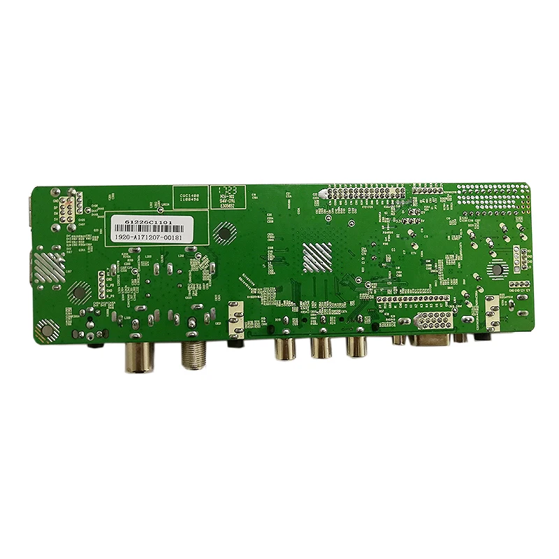 QT526C V1.3 цифровой сигнал DVB S2/T2/C ЖК ATV плата драйвера Dual USB Russian T.S512.69 + 7Key 2ch 6bit lvds