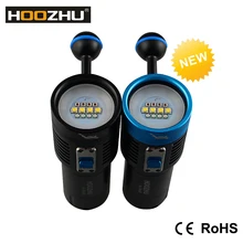 Подводное погружение видео свет с тремя цветами Свет Макс 2600 лм водонепроницаемый 120 м подводный светодиодный видео Лампа для дайвинга