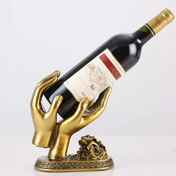 

Animal styling creative red wine cabinet dressing / red wine rack wine bottle shelf / resin personality decorations