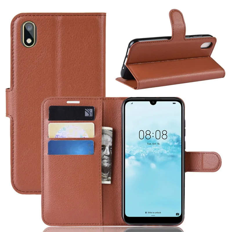 

For Huawei Honor 8S Case 5.71" luxury PU Leather Wallet Phone Case on Huawei Honor 8S Cover Book Flip Cases Honor8S 8 S KSE-LX9