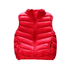 

2018 New Brand Children Vests Waistcoats Girls Boy Winter Jacket Kids Autumn Winter Baby Sleeveless Vest Coat Outerwear Coats