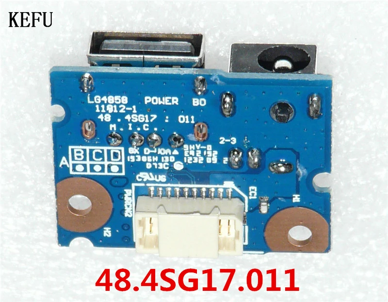 DC Power Jack Socket USB Port Blue Board For Lenovo G480 G580 OEM NEW