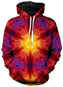 

2018 MANDALA MADNESS UNISEX 3D Printed HOODIE Famous Brand Harajuku Oversized Hip Hop Men Sweatshirt