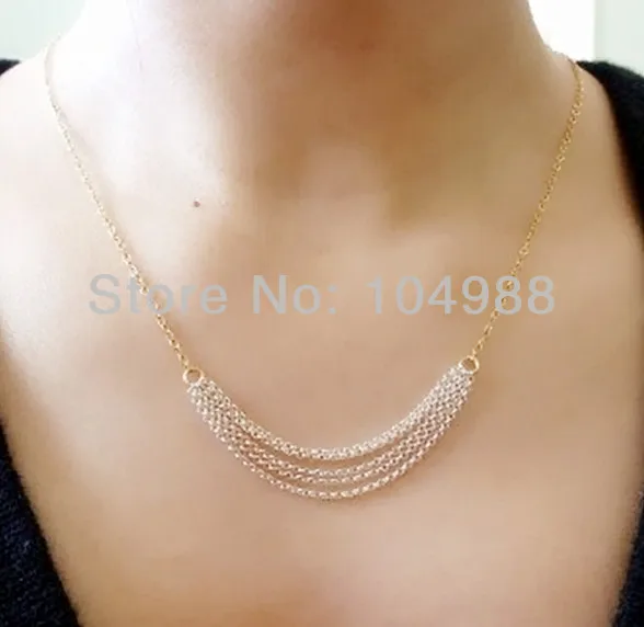 FREE SHIPPING 2014 STYLE N01Women Fashion Gold colour and Silver Plated