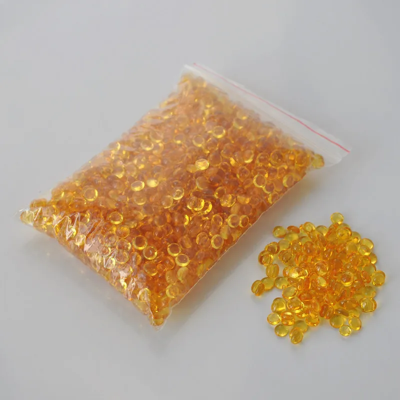 100g/bag Yellow Transparent Ellipse Keratin Glue For Hair Extensions GS008