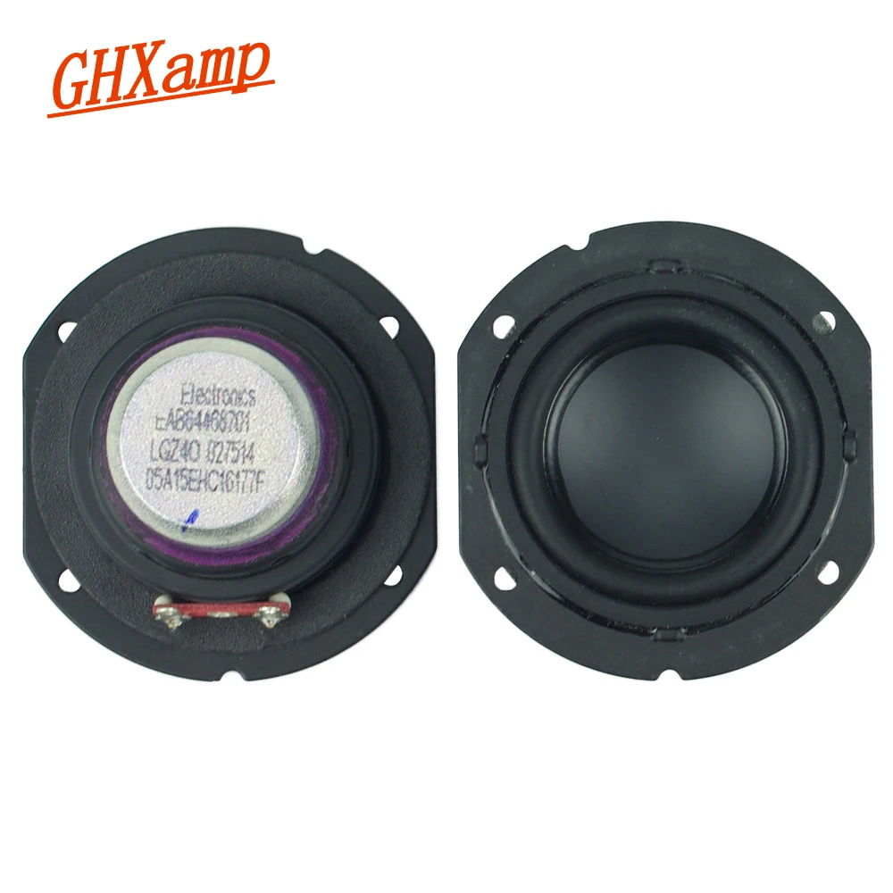 

Ghxamp 2 inch 4ohm 10W Full Range Speaker Neodymium Long Stroke Protable Bluetooth Speaker 2.0 Desktop DIY 20W 1 Pairs