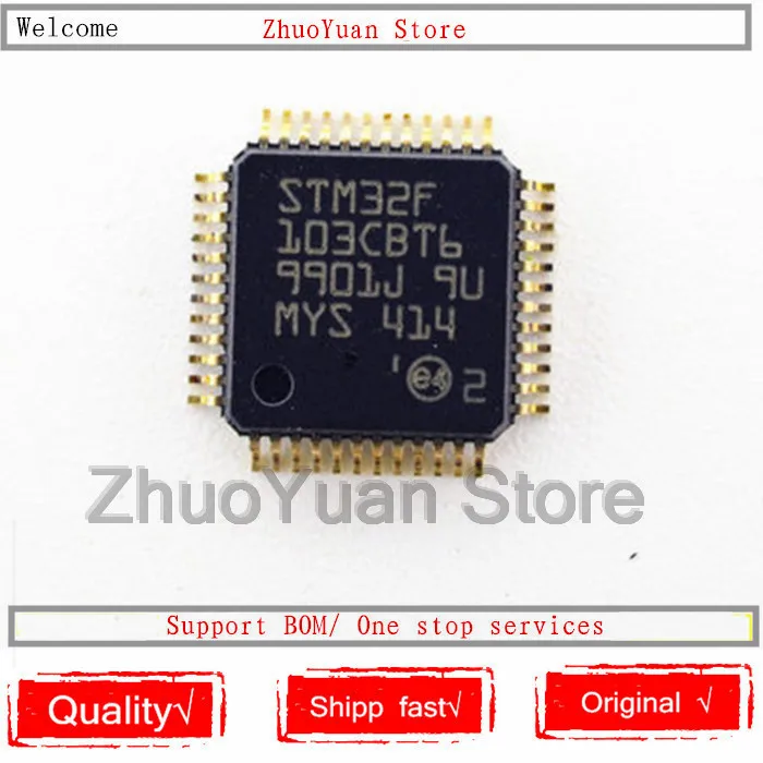 

1PCS/lot New original STM32F103CBT6 STM32F 103CBT6 LQFP48 IC chip