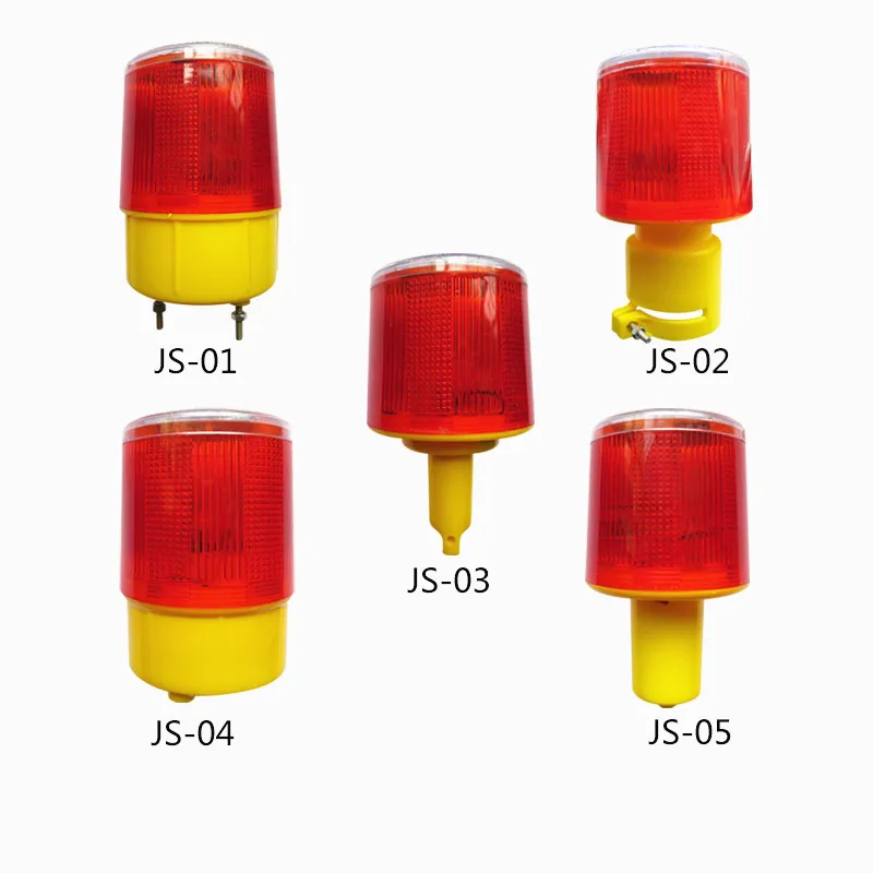8LED bright LED Solar Powered Traffic Warning Light barricade lights strobe tower warning lights road cone