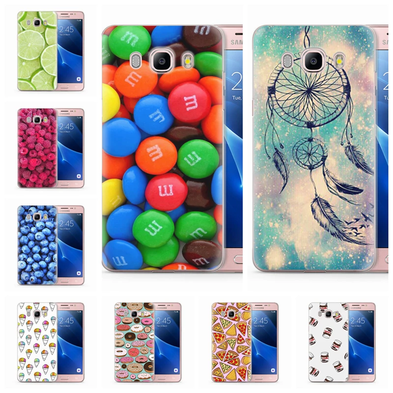 Чехол для Funda Samsung Galaxy J5 2016 чехол J510 J510F TPU мягкий с изображением пейзажа лимона Q028 |