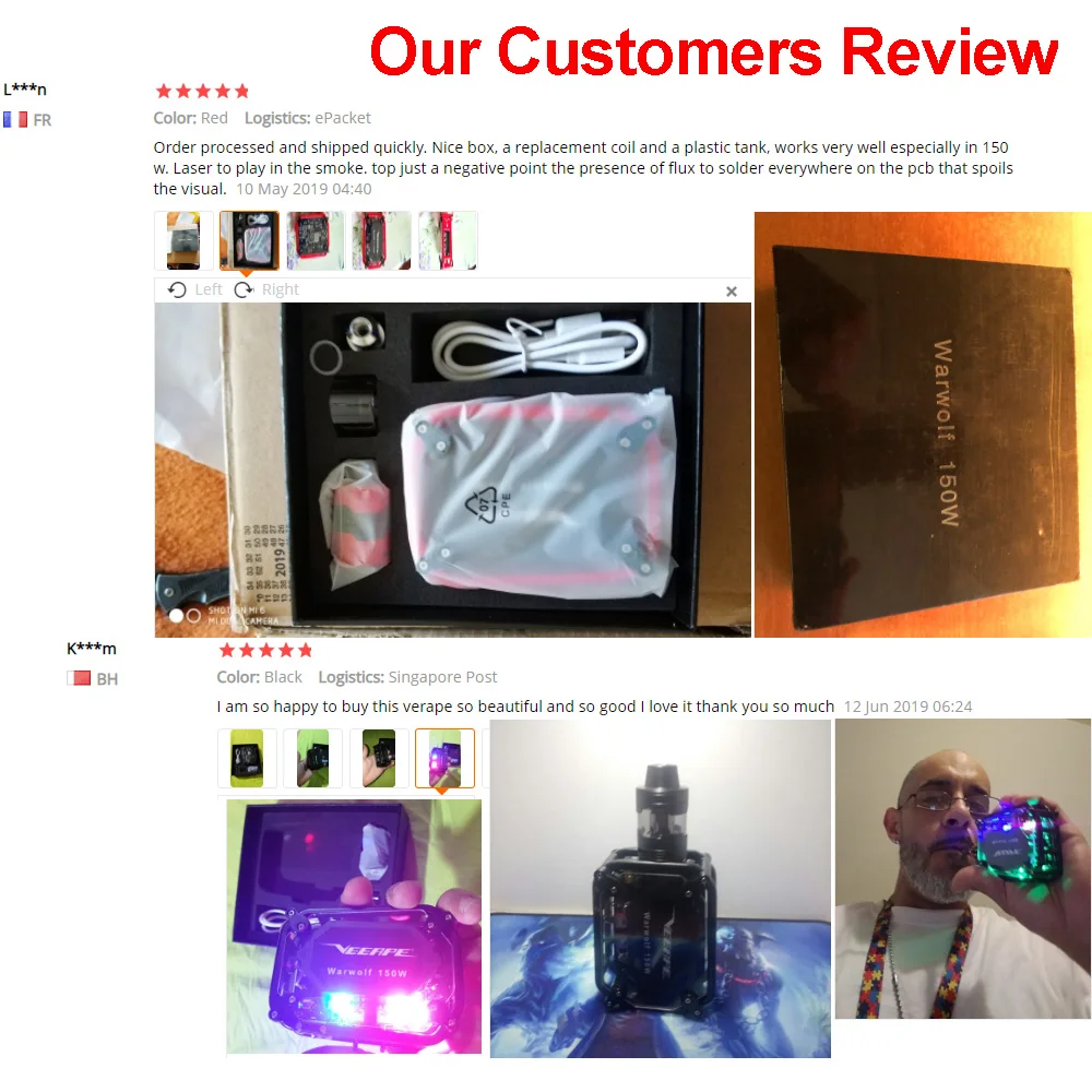 Электронная сигарета Veeape warwolf 150w pod вейп набор Laser squonk box mod аккумулятор 3500 мАч vs Somant