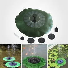 Solar Powered Water Pump Panel Kit Lotus Leaf Floating Pump Fountain Pool Garden Pond Watering Submersible Pumps Solar Powered Water Pump Panel Kit Lotus Leaf Floating Pump Fountain Pool Garden Pond Watering Submersible Pumps