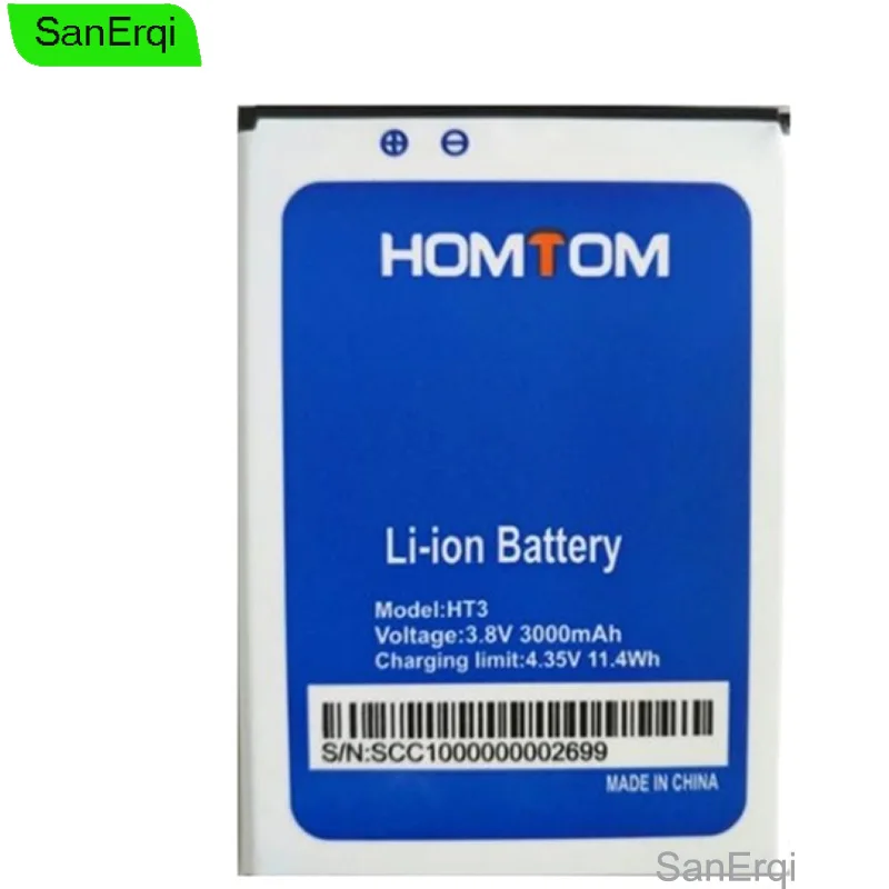 for Homtom HT3 battery