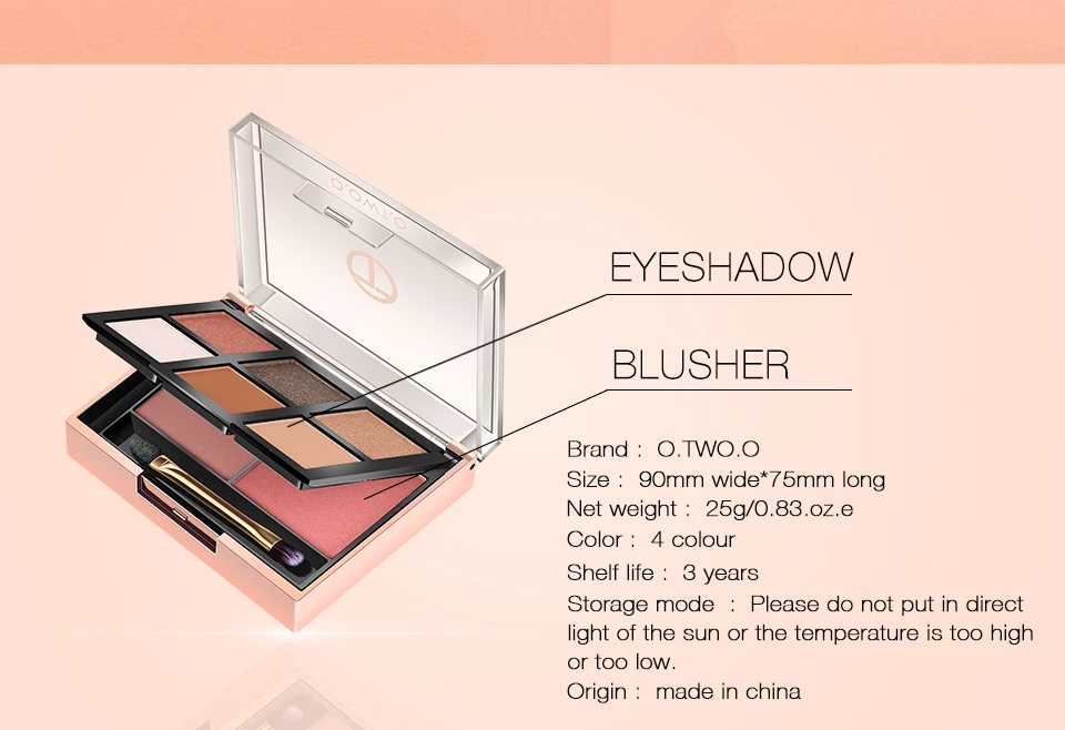 otwoo eyeshadow and blusher