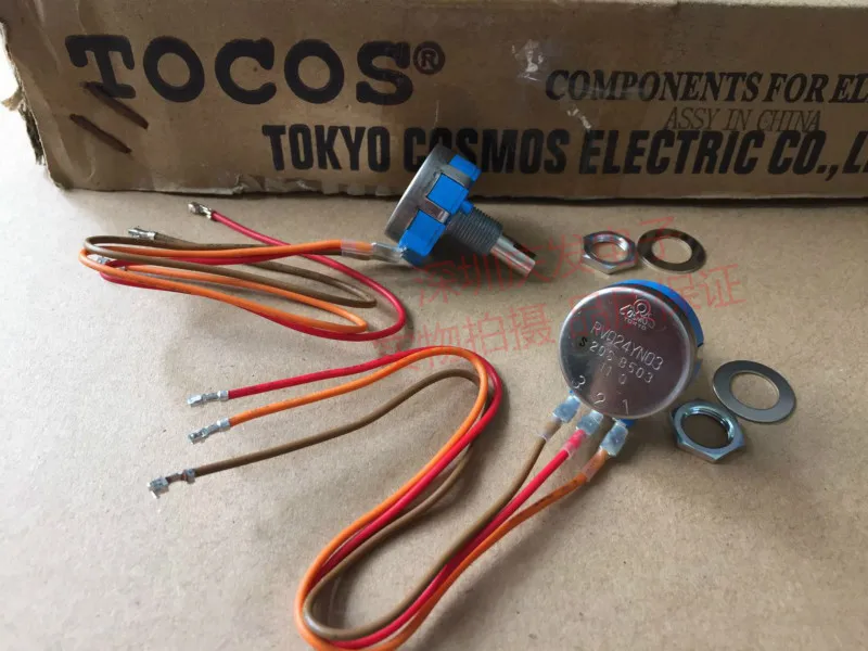 Оригинальный новый 100% высокого потенциометра жизнь RVQ24YN03-20S-B503 50K гоночная игра