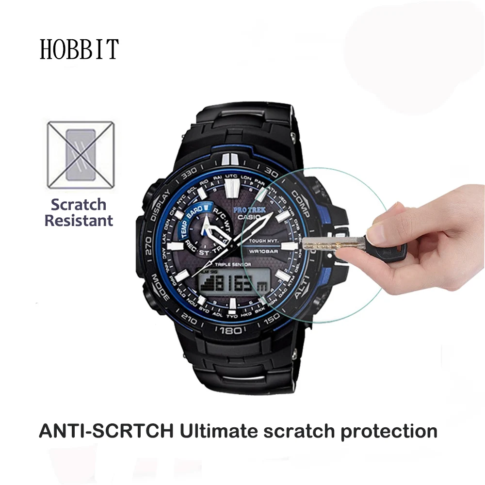 Защитная пленка для смарт часов Casio G shock 2 упаковки экрана из закаленного стекла 9H
