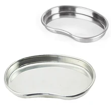 Размер S Нержавеющая сталь хирургических медицинских и стоматологических инструментов изгиб лоток дезинфекция пластины для бровей губ татуировки стерилизации