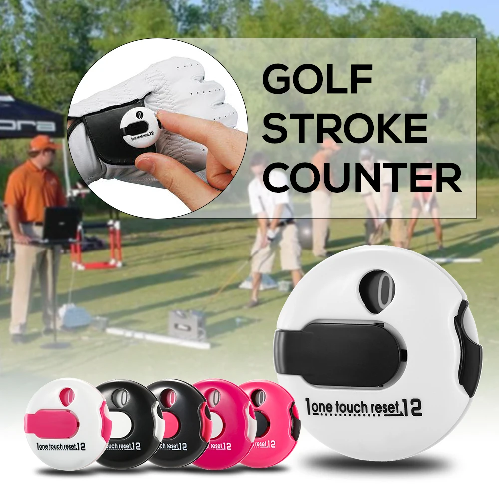 

Outdoor Sports Small Golf Stroke Counter Mini Score Counter Simple Attachment Scorekeeper Golf One Reset Counter Stroke Counter