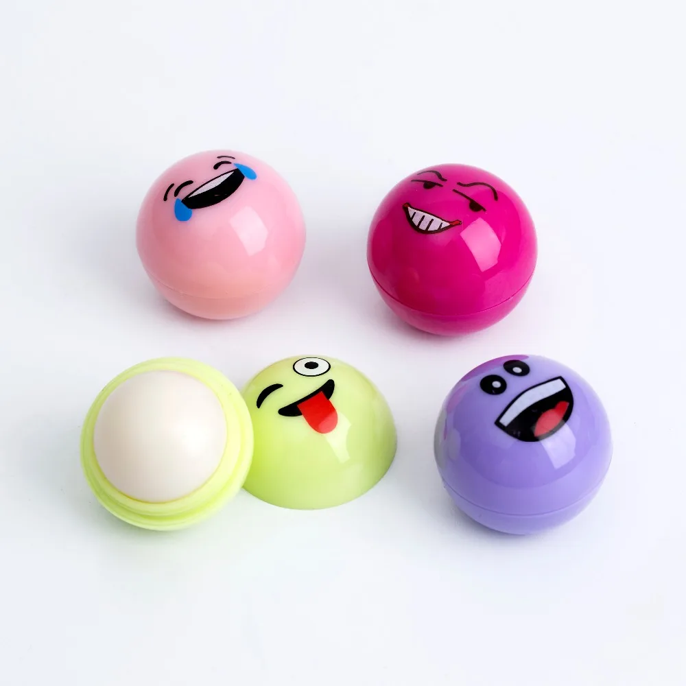 miss rose high quality Deep Moisturizing Lip balm Cute Ball Shape Baby