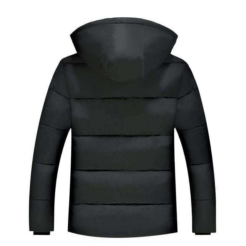 Men's Parka Winter Hooded Jacket Outwear Coat Male Jaqueta Masculina Inverno Thicken Warm Padded Parka Coat Jacket Outerwear 5XL Men's Parka Winter Hooded Jacket Outwear Coat Male Jaqueta Masculina Inverno Thicken Warm Padded Parka Coat Jacket Outerwear 5XL