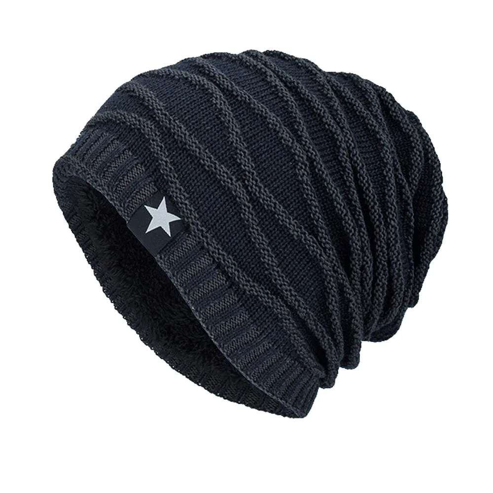 Хит, унисекс вязаная шапка, Шапка-бини, теплая, уличная, модная, шапка для велоспорта, женская зимняя, Спортивная,# kj - Цвет: Black