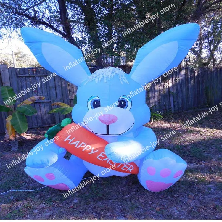 free shipment!10ft 3m Easter Holiday Inflatable Easter Rabbit Cartoon
