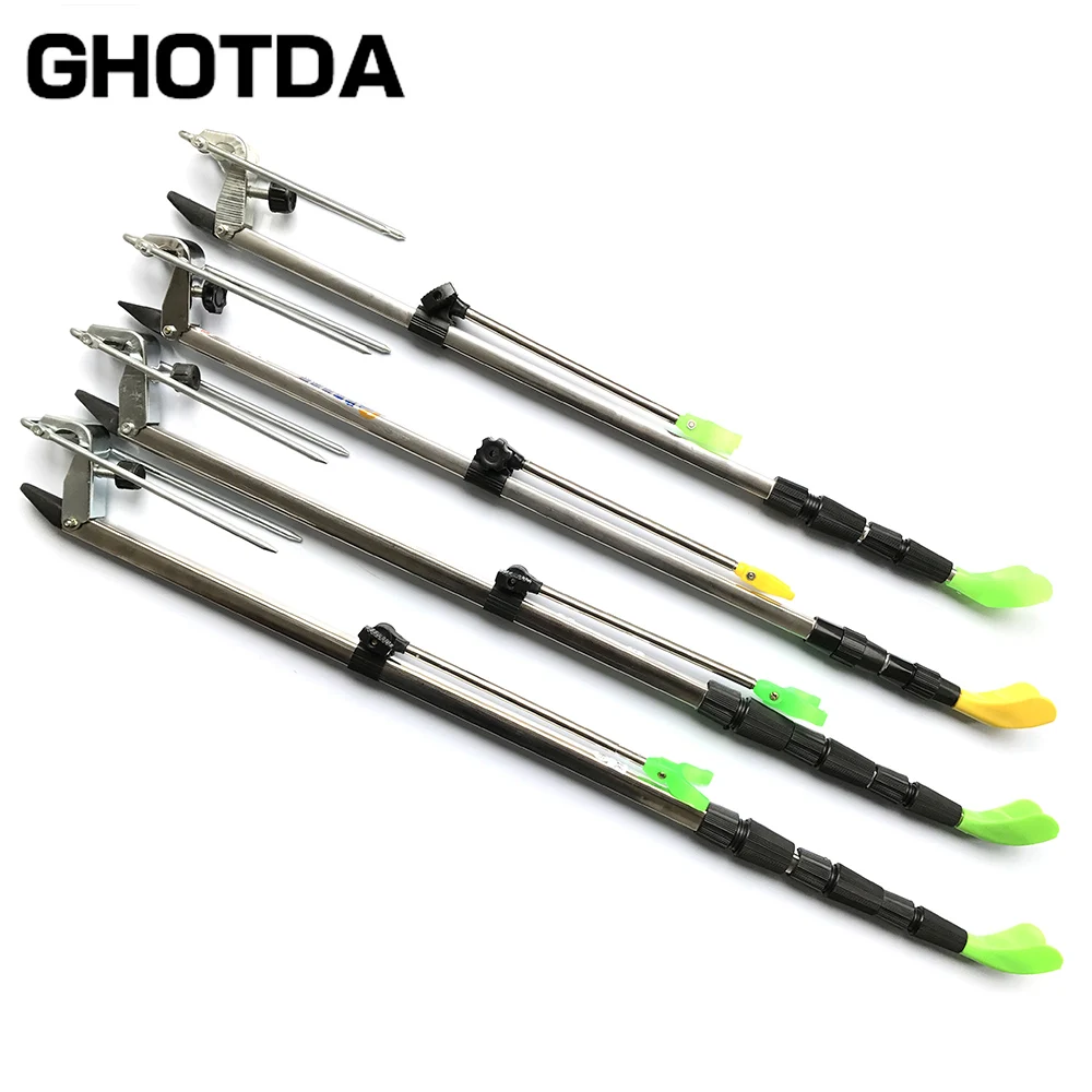 Stainless Steel Rod Bracket Fishing Pole Holder Rod Stand Bracket