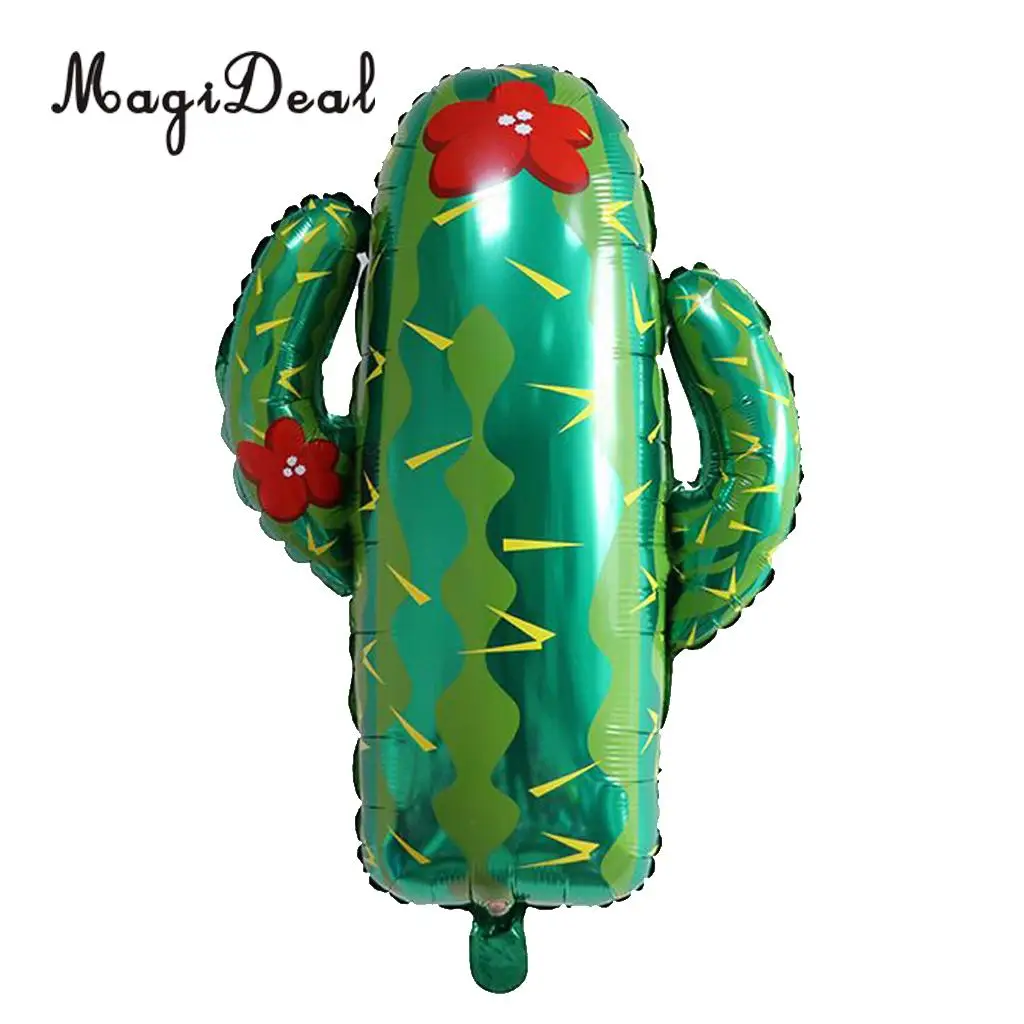 5 Pieces Cactus Aluminium Foil Balloon Baby Shower Kid Birthday Party Decor