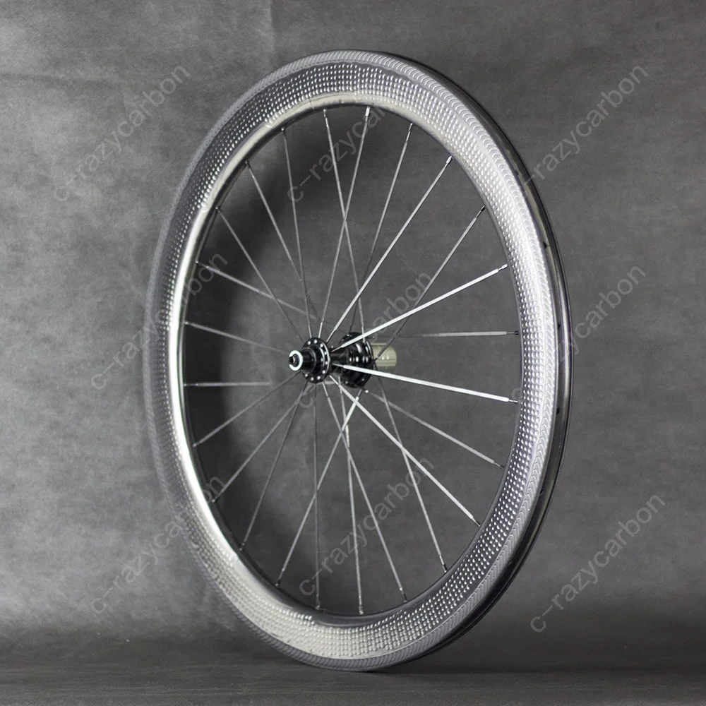 Clearance Special Brake Surface Dimple Carbon Aerodynamic Wheels 2 Year Warranty 45/50/58/80 Tubular/Clincher Carbon Wheel 700C Road Bike 2