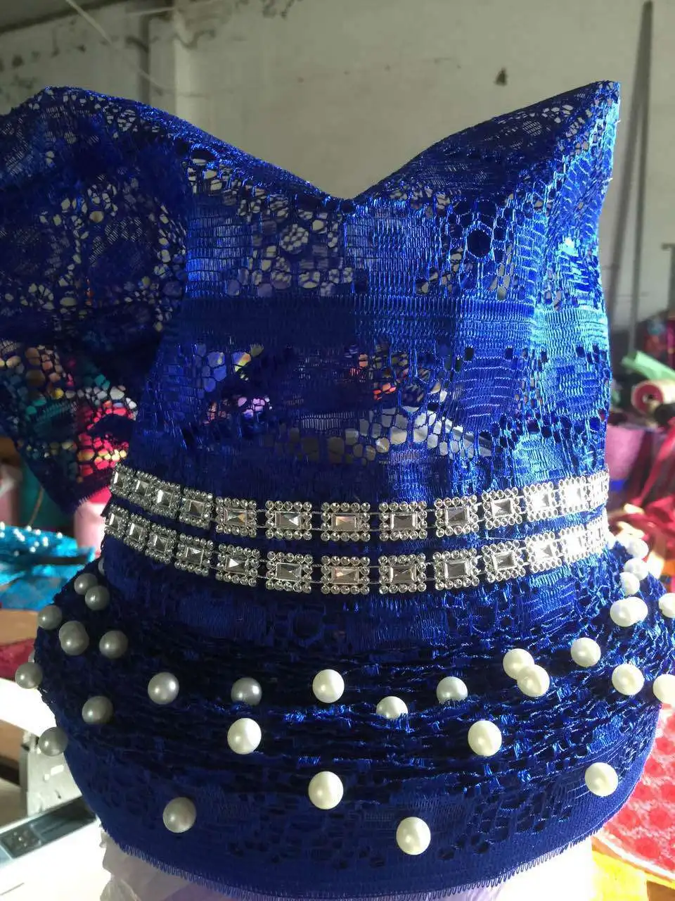 Новейший Авто геле готовая Нигерия ASO OKE autogele Asoke головной убор африканская Женская повязка на голову LXLAS-7