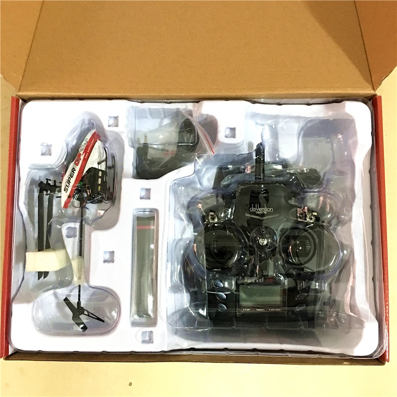 Оригинальный Walkera Super CP с DEVO 7E передатчиком 6CH безflybarless 3D RC вертолет предназначен