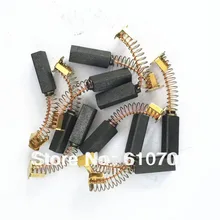 10 Unids Métricas Eléctrica Manantiales y Mecha Motor Cepillos de Carbono de 18mm x 6mm x 5mm Reemplazo De Herramientas Eléctricas Amoladora Angular Martillo Taladro Sierra