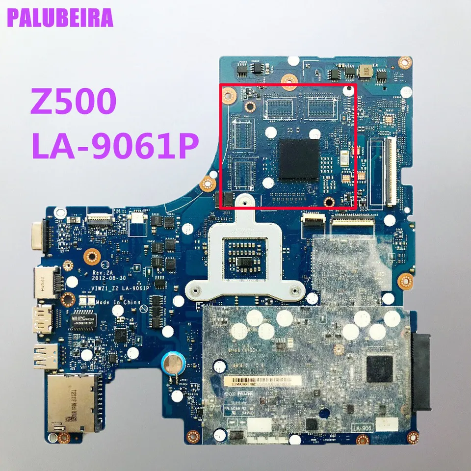 Palubeira Motherboard For Lenovo Ideapad Z500 Laptop Motherboard Viwz1 Z2 La 9061p Main Board Hm76 Ddr3 Motherboards Aliexpress
