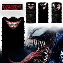 3D бесшовная бандана походная маска для лица Jokers Venom шарф повязка Deadpool шейный баффы для охоты бега лыжного спорта Балаклава