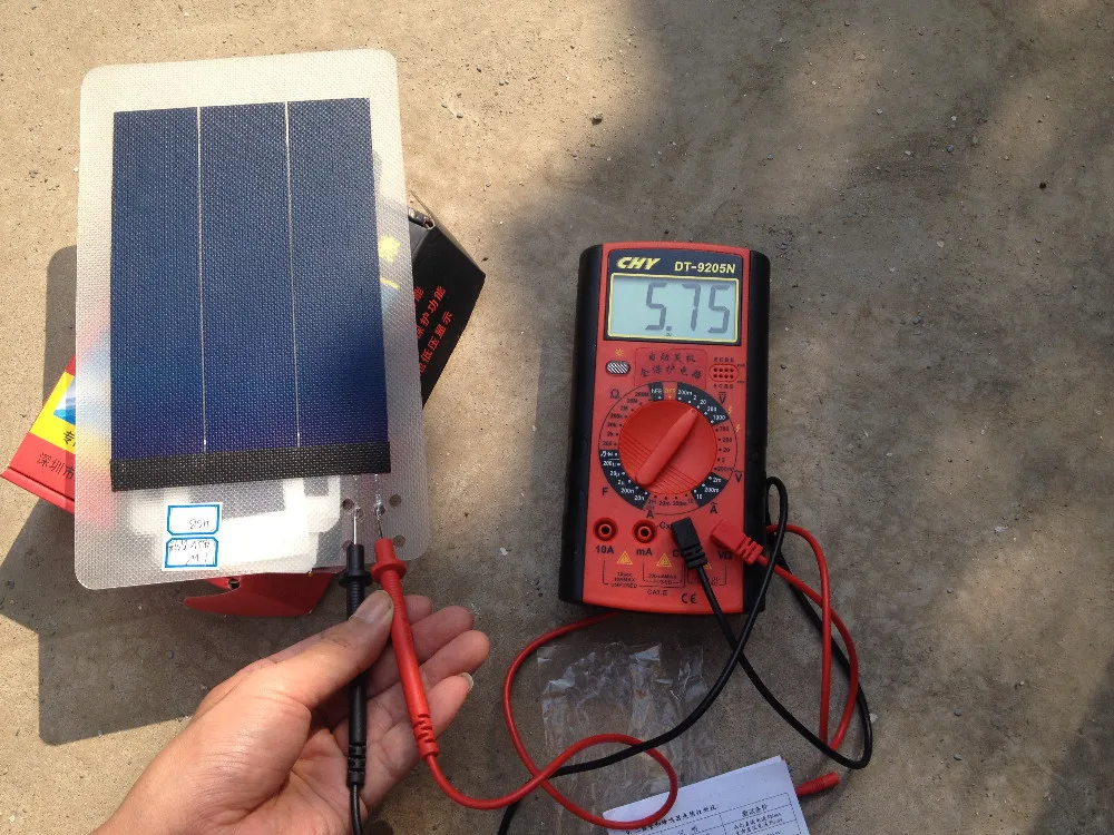 Гибкая тонкая пленка солнечная панель 1 Вт 4,5 в 370ма панель перезаряжаемая батарея для moble Солнечная система питания батарея для домашнего освещения