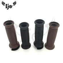 Мотоцикл для honda groms dio shadow suzuki bandit kawasaki yamaha nmax ретро мягкая резиновая Мотоцикл Руль Ручка Бар Захваты