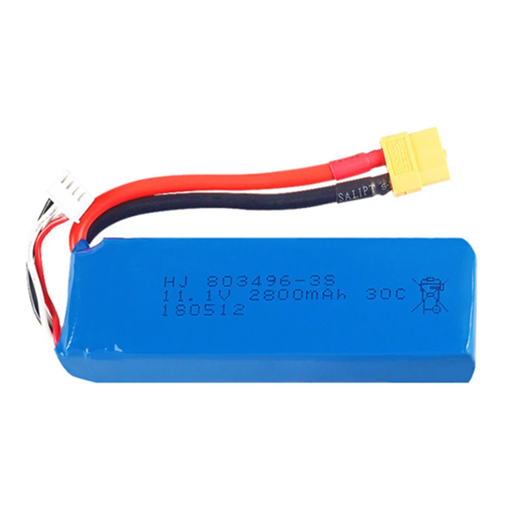 

Upgraded 11.1V 2800MAH 30C Battery for Cheerson CX-20 RC Quadcopter 3s battery 3s 11.1v lipo battery